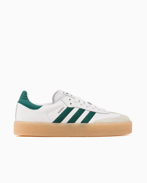 adidas Sambae Blanc Vert Collegiate Gomme (Femme)