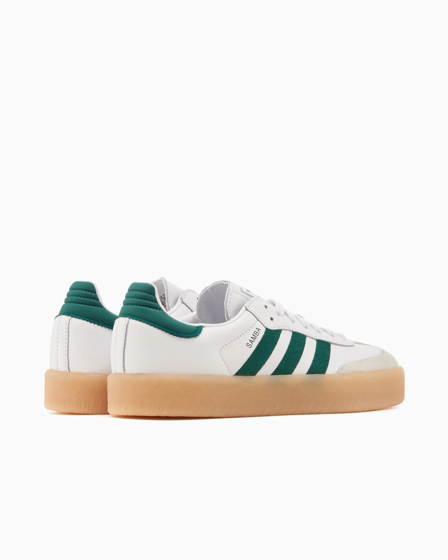 adidas Sambae Blanc Vert Collegiate Gomme (Femme)