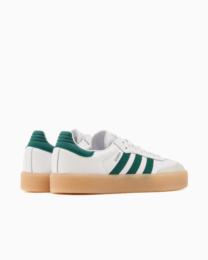 adidas Sambae Blanc Vert Collegiate Gomme (Femme)