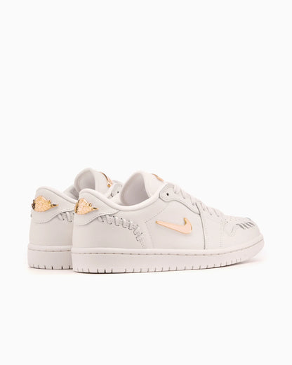 Air Jordan 1 Low pour femmes Méthode de fabrication Or métallique
