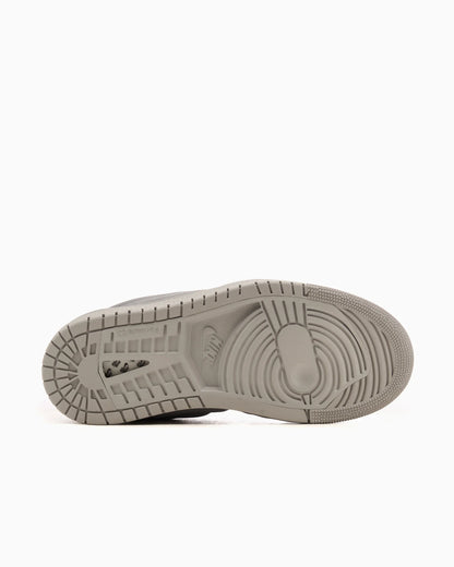 Air Jordan Femme 1 Low Méthode de fabrication satin Gris moyen