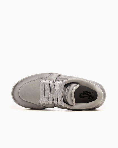 Air Jordan Femme 1 Low Méthode de fabrication satin Gris moyen