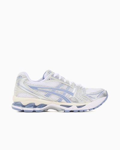 ASICS Gel-Kayano 14 blanc / bleu marine clair