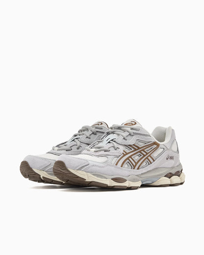 ASICS Gel-NYC crème, gris ciment et brun