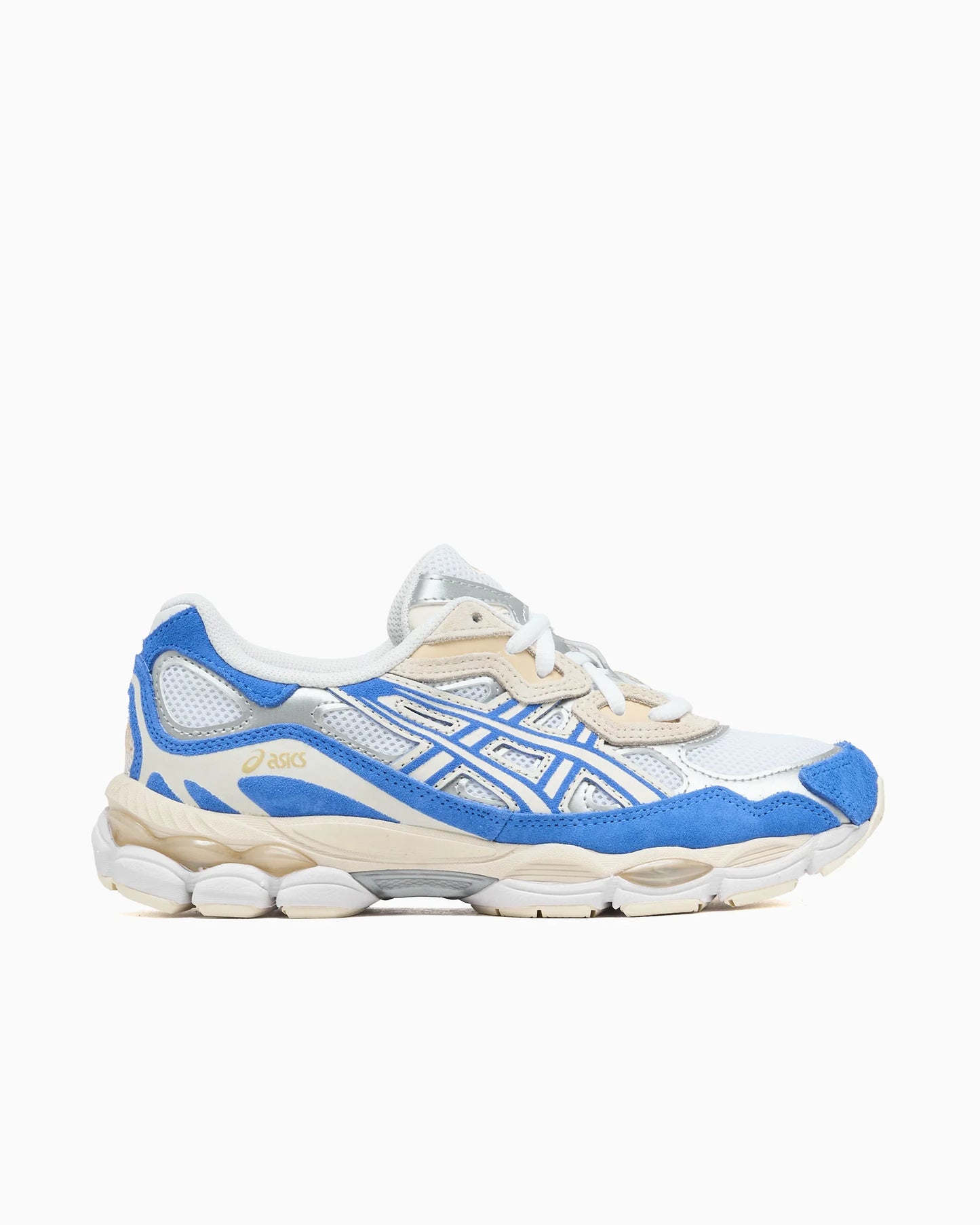 ASICS Gel-NYC Blanc Bleu Côte