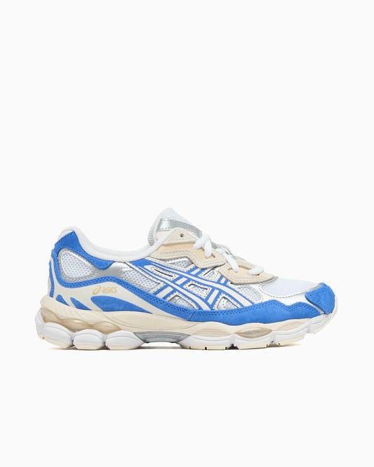 ASICS Gel-NYC Blanc Bleu Côte