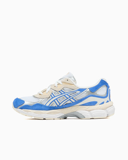ASICS Gel-NYC Blanc Bleu Côte