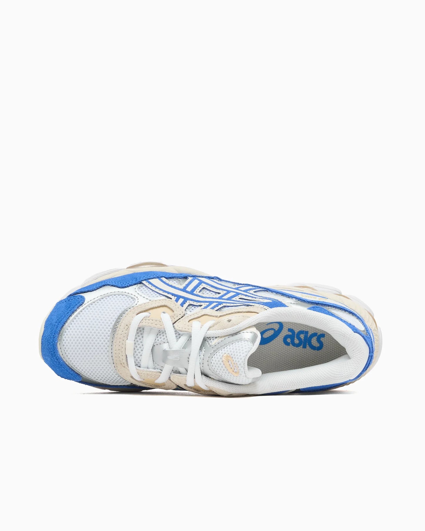 ASICS Gel-NYC Blanc Bleu Côte