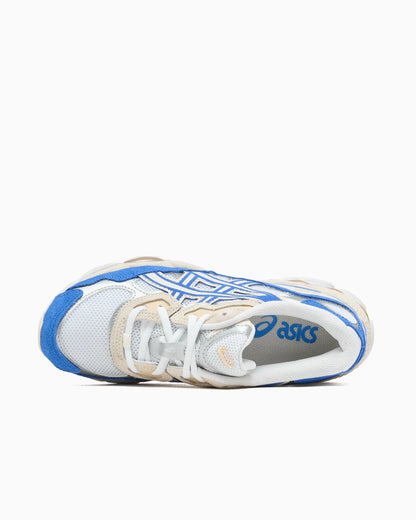 ASICS Gel-NYC Blanc Bleu Côte