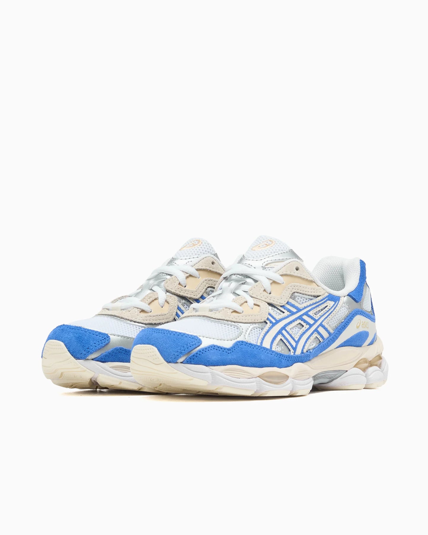 ASICS Gel-NYC Blanc Bleu Côte