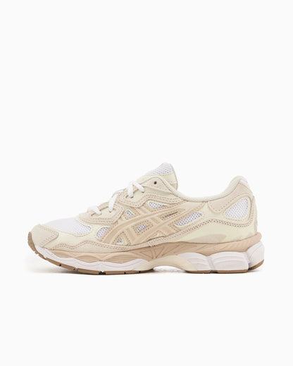 ASICS Gel-NYC Blanc et Gris Plume