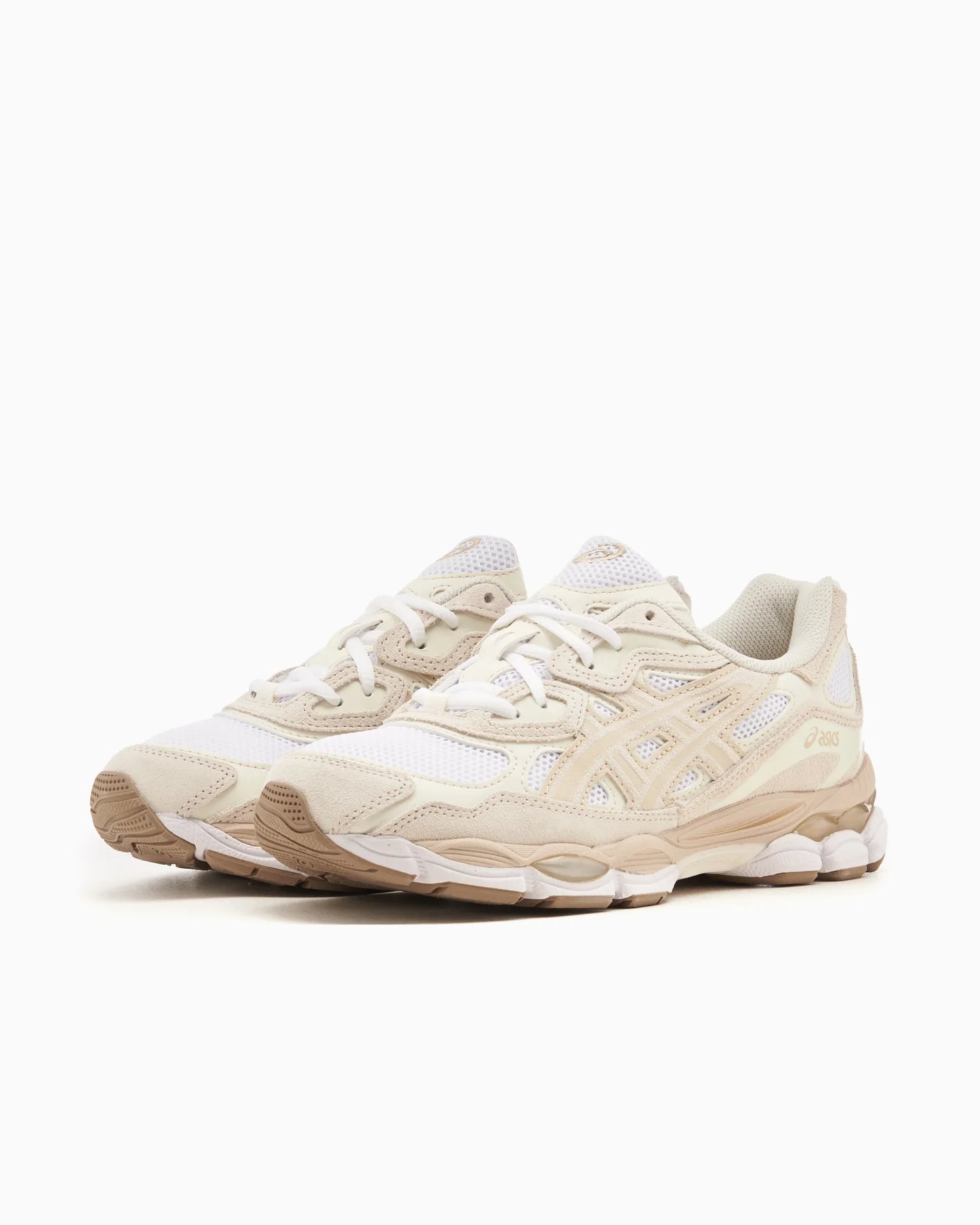 ASICS Gel-NYC Blanc et Gris Plume