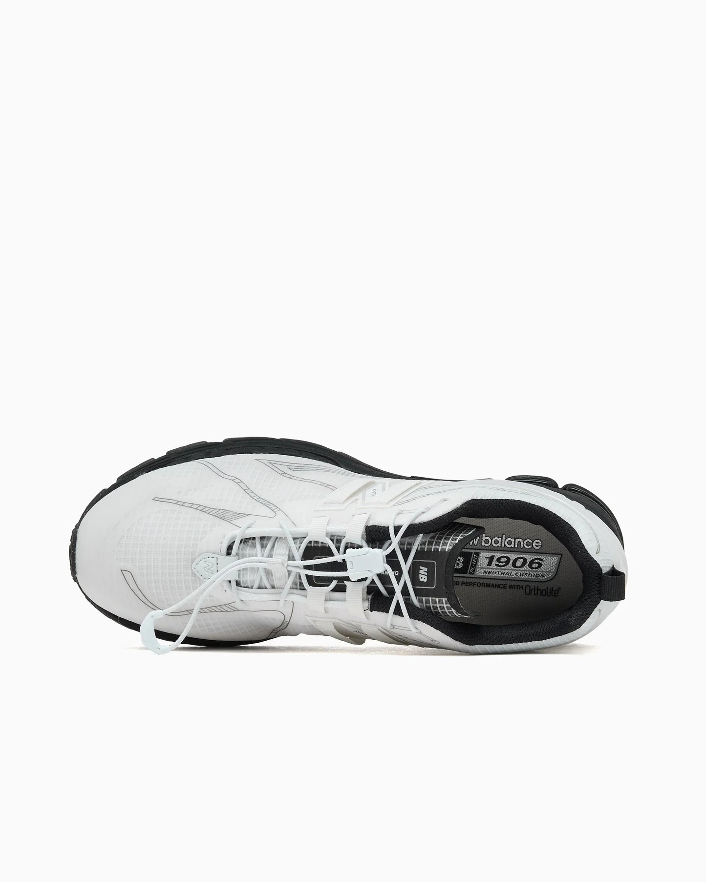 New Balance 1906R Pack sans couture blanc et noir