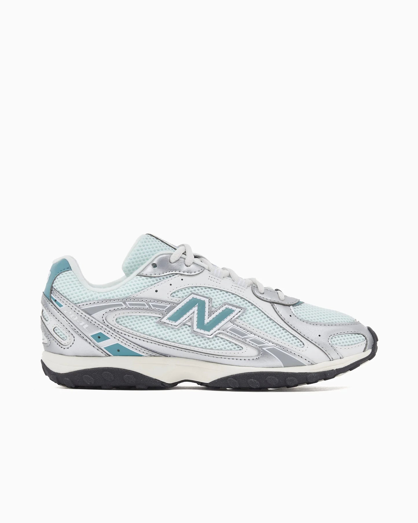 New Balance U204L argent métallique clair
