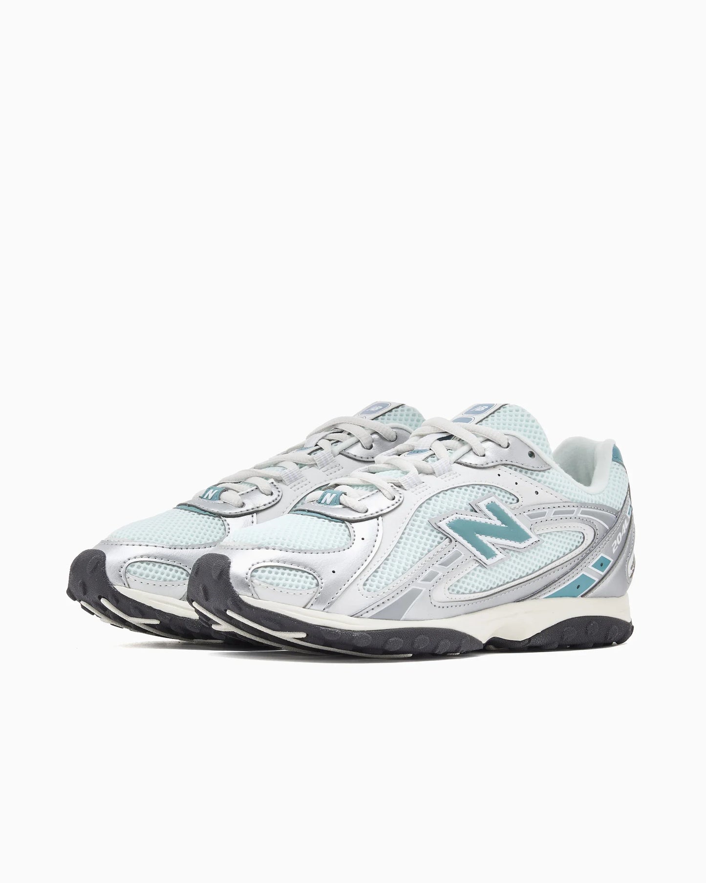 New Balance U204L argent métallique clair