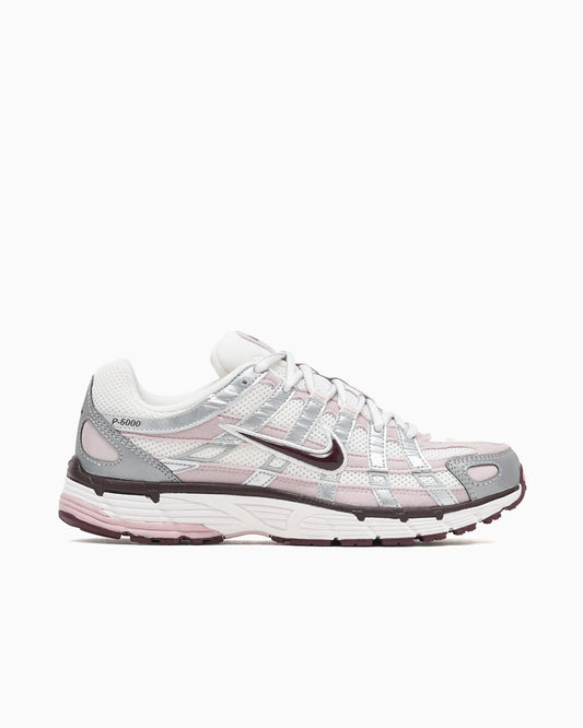 Nike P-6000 pour femmes Argent Bourgogne Prune Craie