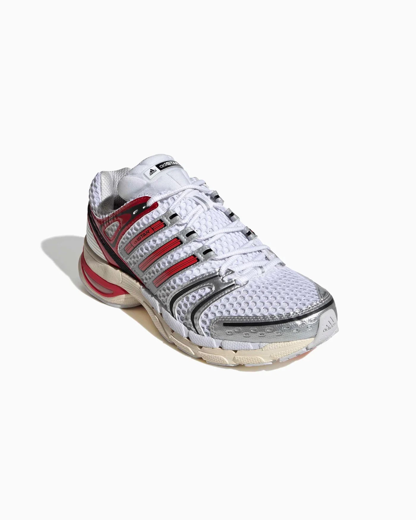 adidas Adistar Control 5 Blanc Better Scarlet Gris