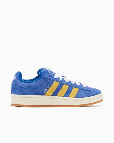 adidas Campus 00s bleu royal jaune solaire semelle en gomme