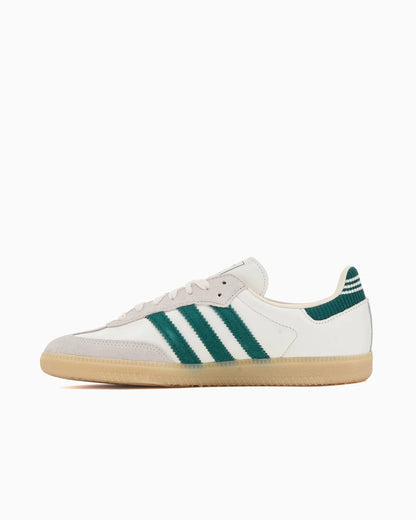 adidas Samba OG blanc vert universitaire semelle en gomme