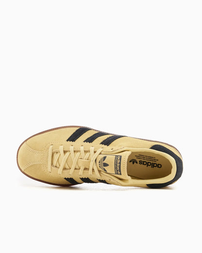 adidas Bermuda jaune poudré et noir pour femme
