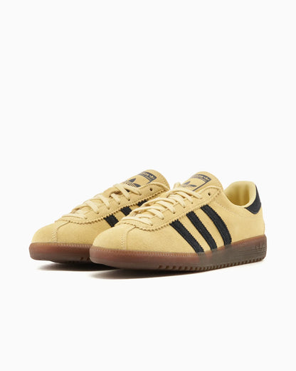 adidas Bermuda jaune poudré et noir pour femme
