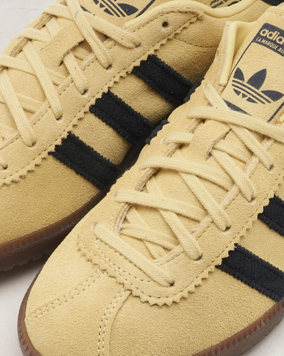 adidas Bermuda jaune poudré et noir pour femme