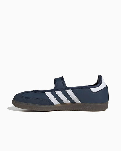 adidas Samba Jane Crew marine et blanc (Femme)