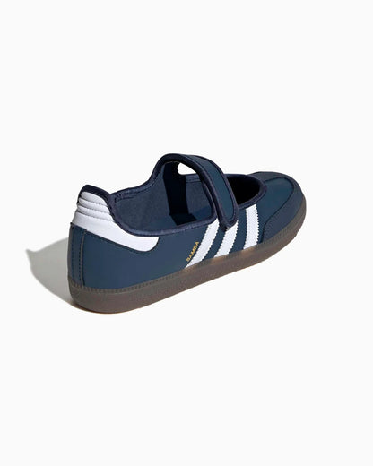 adidas Samba Jane Crew marine et blanc (Femme)