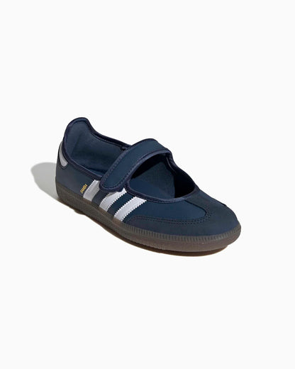 adidas Samba Jane Crew marine et blanc (Femme)