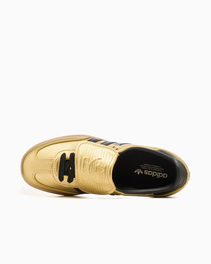 adidas Samba LT or métallisé semelle gomme noire (Femme)