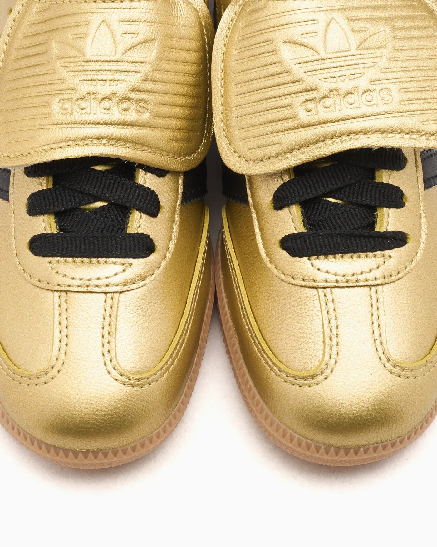 adidas Samba LT or métallisé semelle gomme noire (Femme)