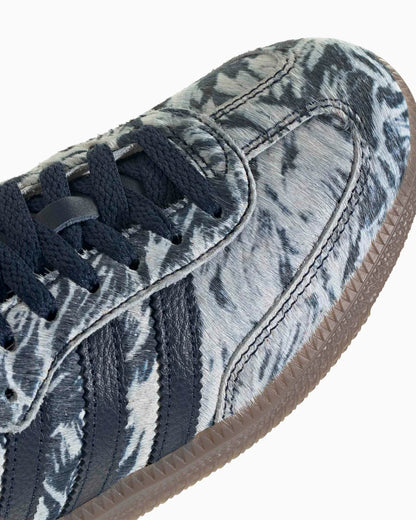 Adidas Samba OG en poil de poney Nuit Indigo Blanc cassé Femme