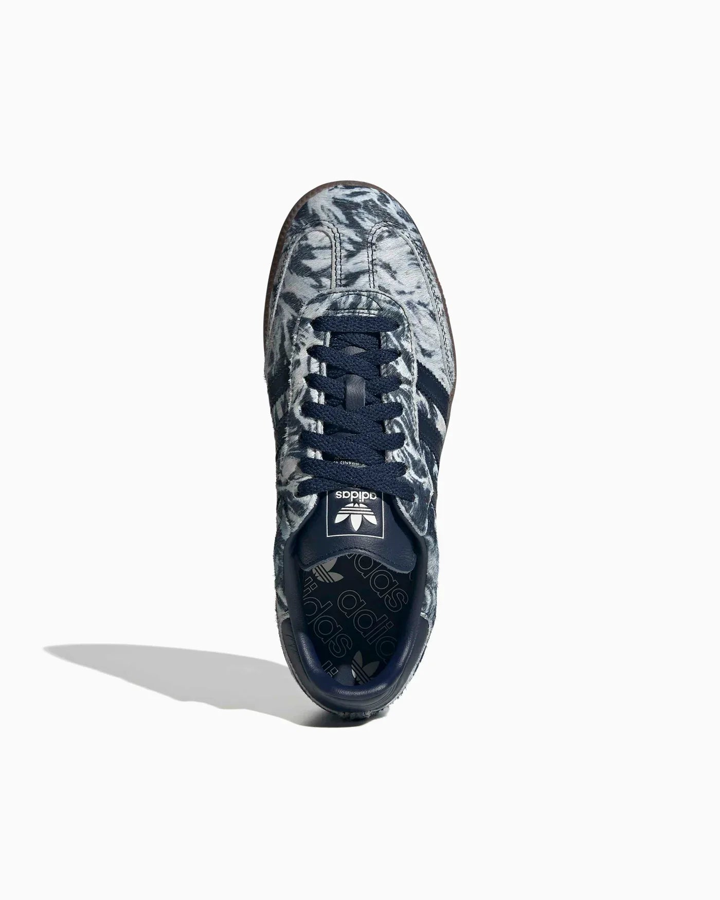 Adidas Samba OG en poil de poney Nuit Indigo Blanc cassé Femme