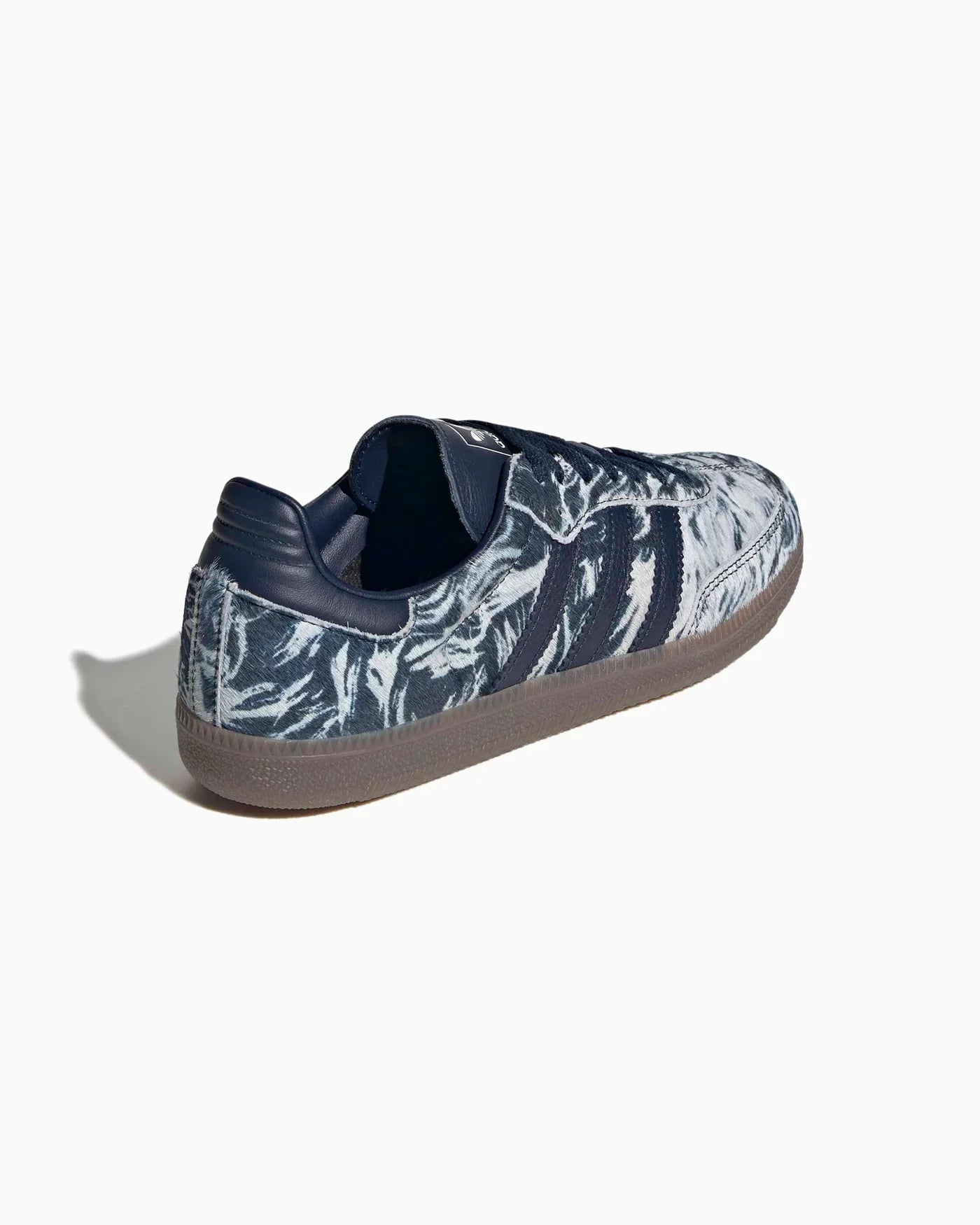Adidas Samba OG en poil de poney Nuit Indigo Blanc cassé Femme