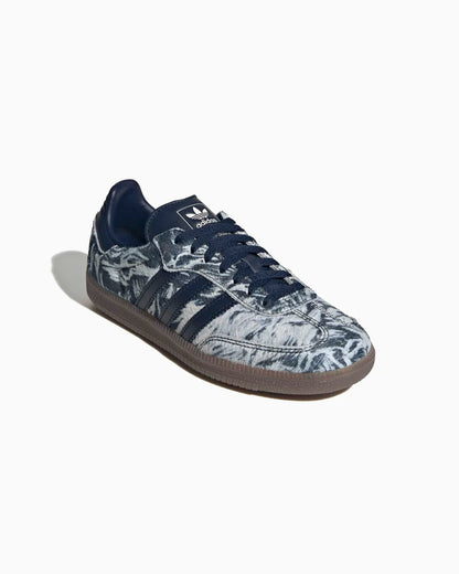 Adidas Samba OG en poil de poney Nuit Indigo Blanc cassé Femme