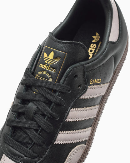 adidas Samba OG Noir Beige Wonder (Femme)