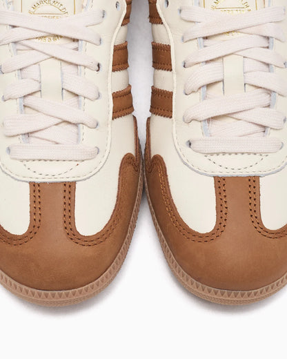 adidas Samba OG Wonder Blanc / Bronze Foncé (Femme)