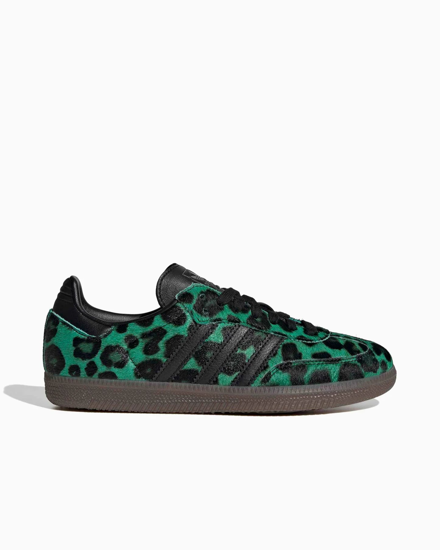 adidas Samba OG imprimé léopard vert criard semi (Femme)