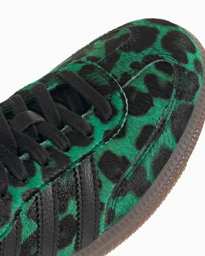 adidas Samba OG imprimé léopard vert criard semi (Femme)