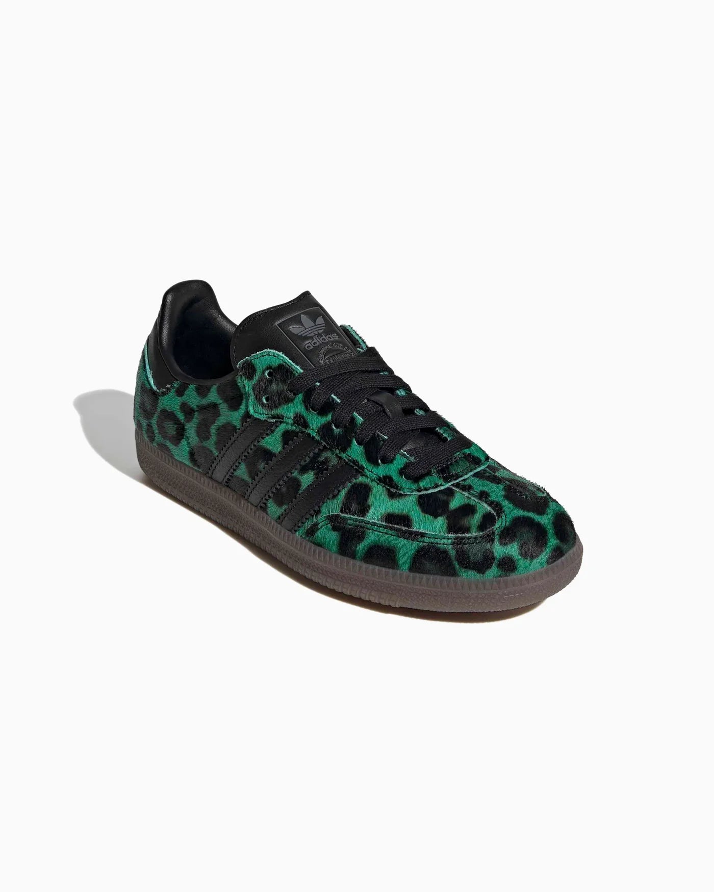 adidas Samba OG imprimé léopard vert criard semi (Femme)