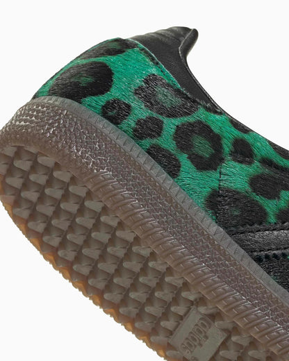 adidas Samba OG imprimé léopard vert criard semi (Femme)