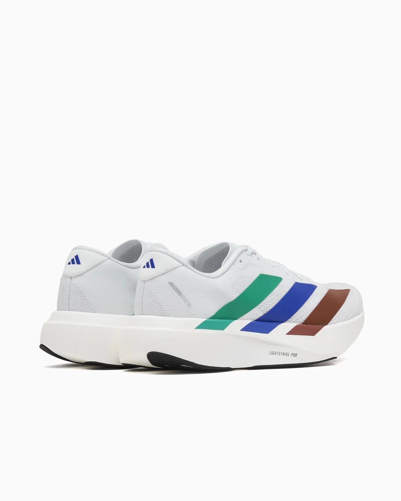 adidas Adizero Evo SL Pharrell Humanrace Blanc Vert Bleu
