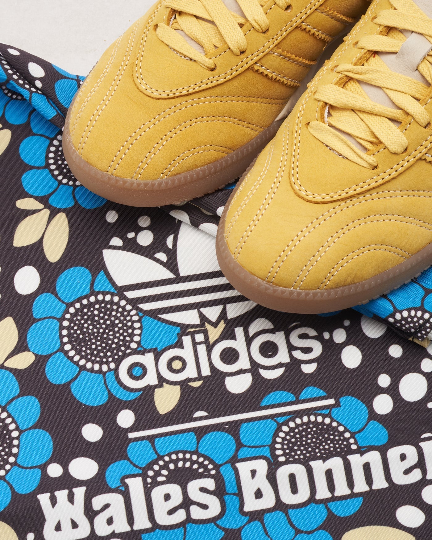 adidas Samba Millennium Wales Bonner Fade or bleu marine croco