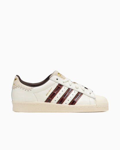 adidas Superstar Wales Bonner Blanc et Marron Croco