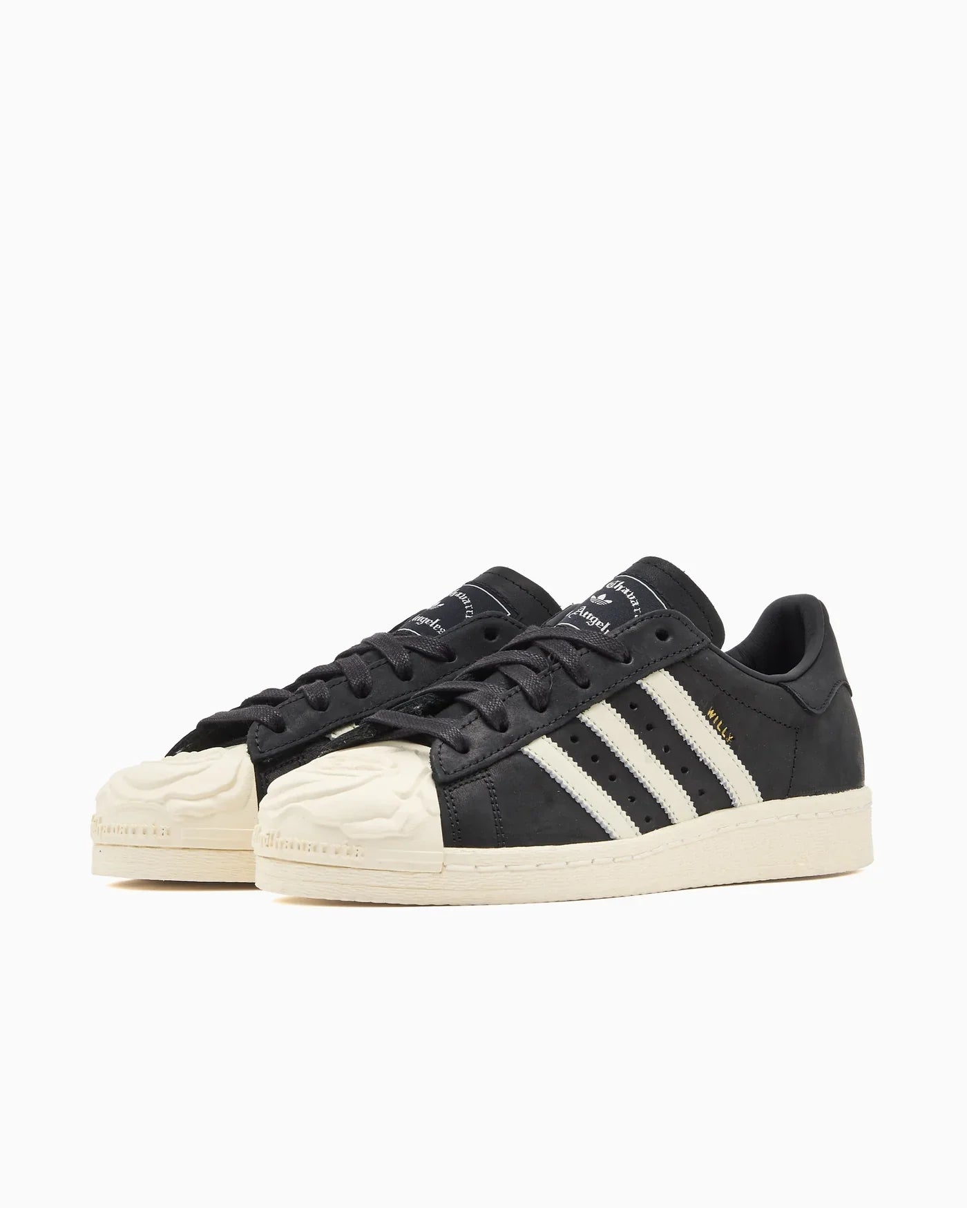 adidas Superstar Willy Chavarria rose noir crème et blanc