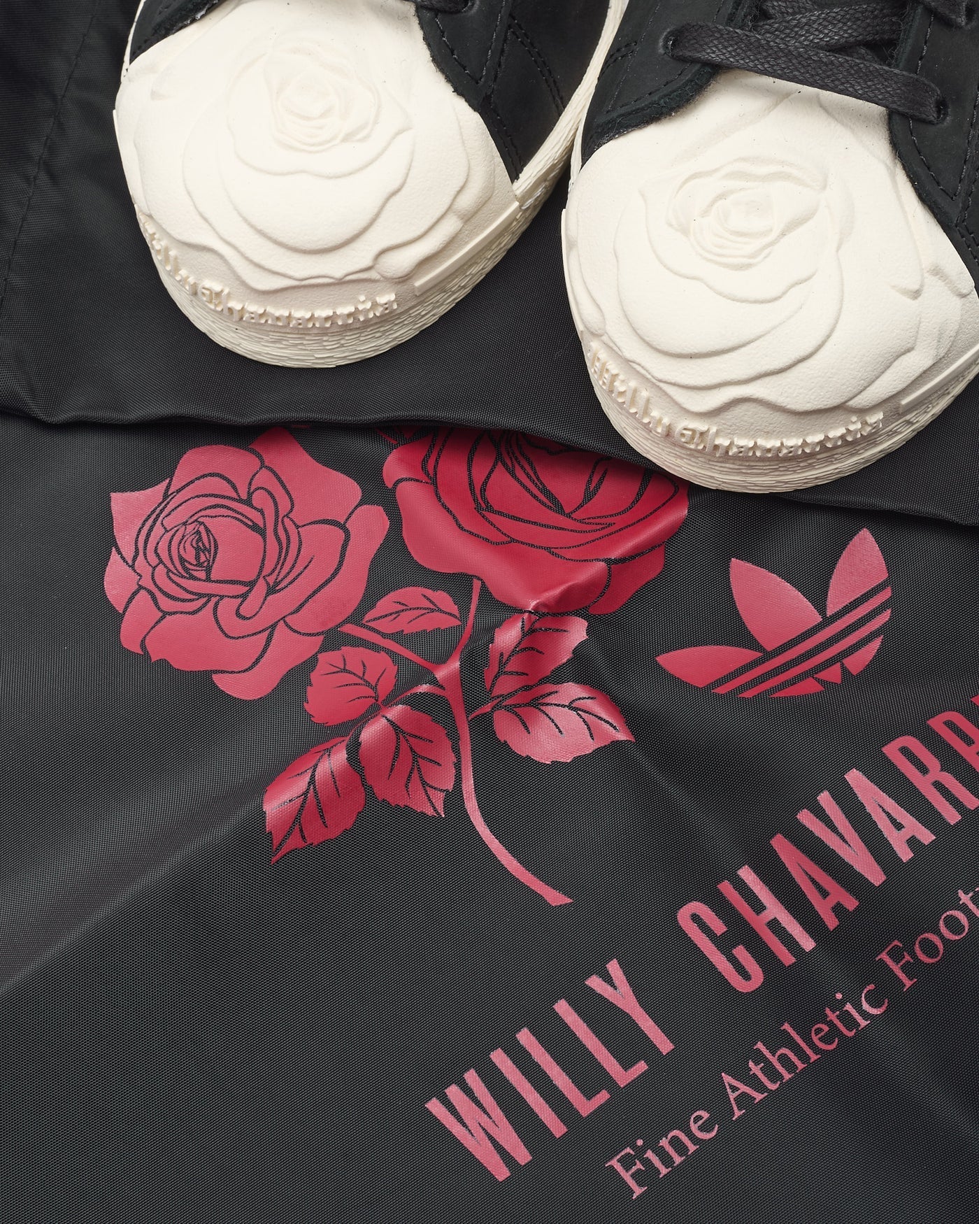 adidas Superstar Willy Chavarria rose noir crème et blanc