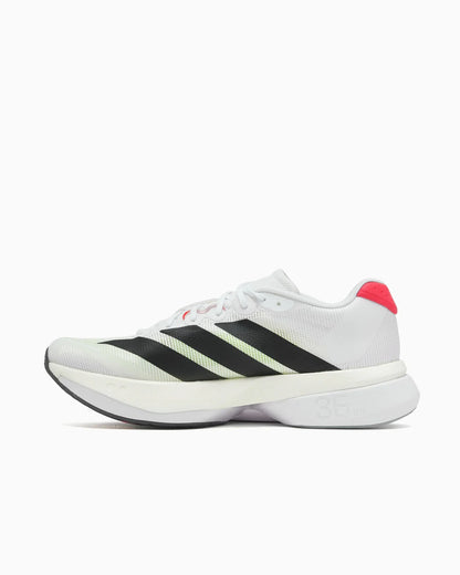 adidas Adizero Boston 13 Blanc Noir Rouge lucide