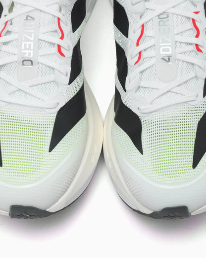 adidas Adizero Boston 13 Blanc Noir Rouge lucide