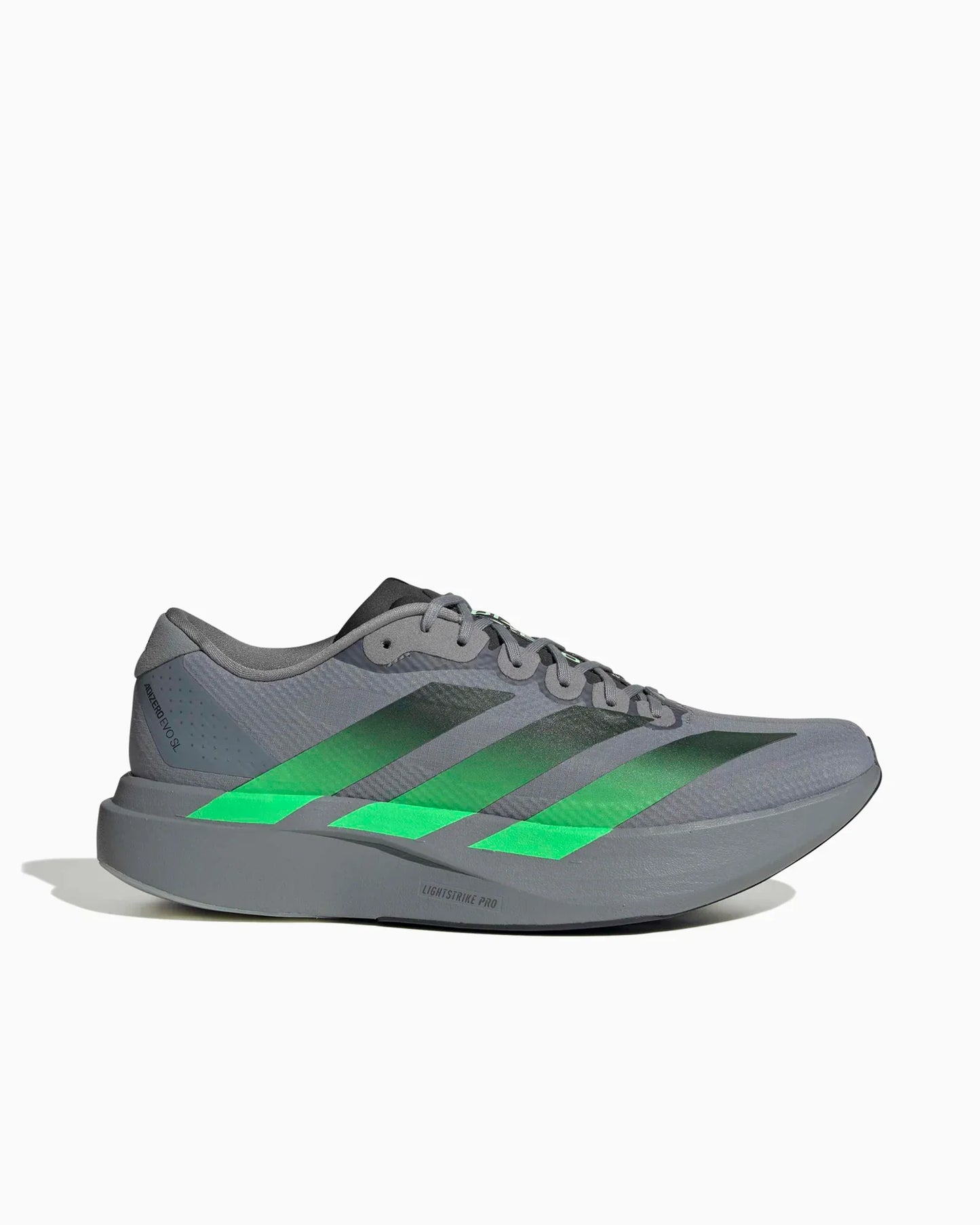 adidas Adizero Evo SL Tissé Gris et Vert criant