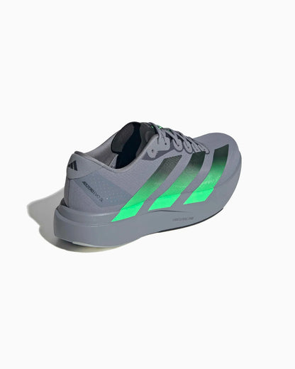 adidas Adizero Evo SL Tissé Gris et Vert criant